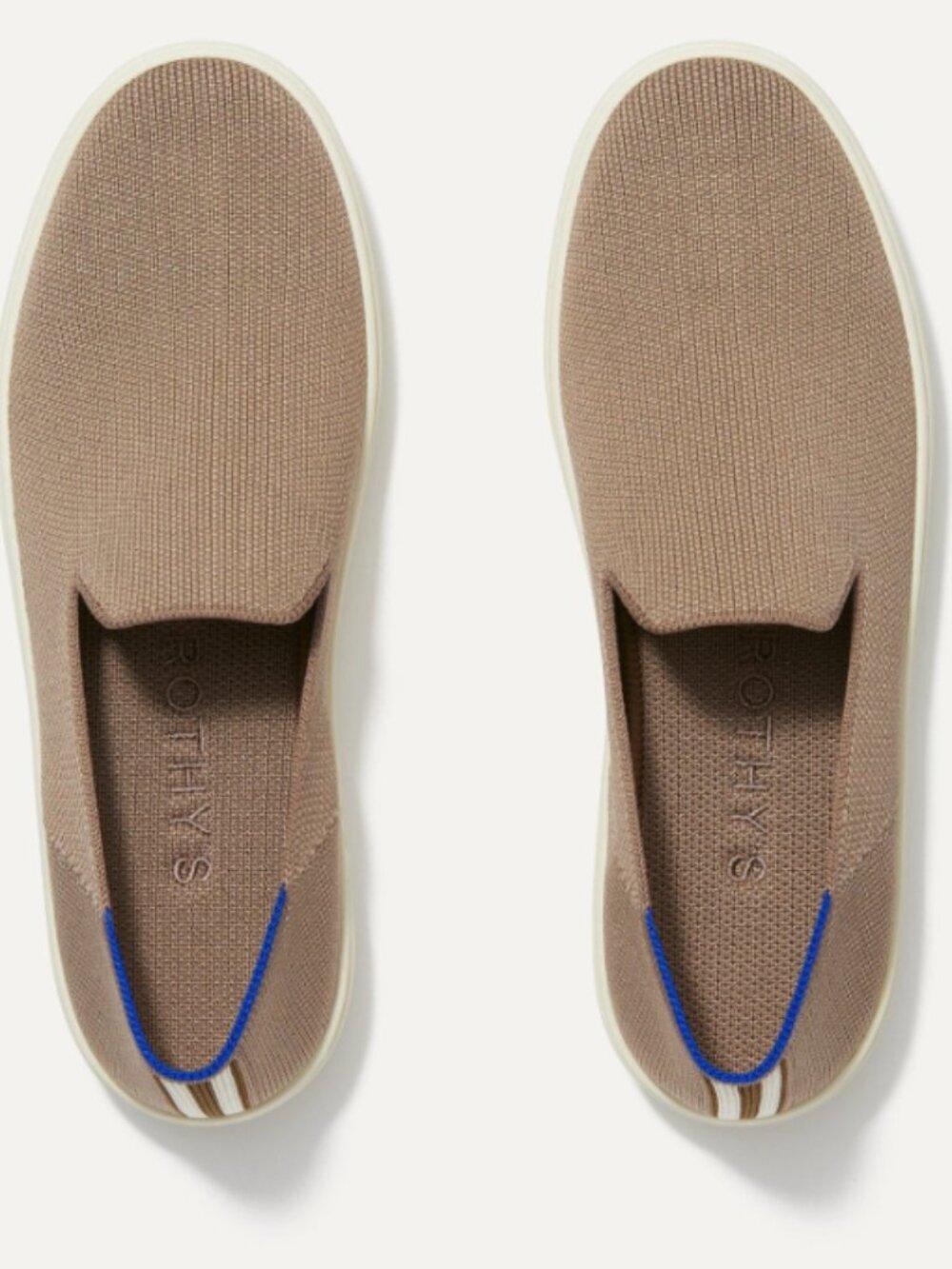 ROTHY'S The Original Slip On Sneaker - Latte Size 6.5